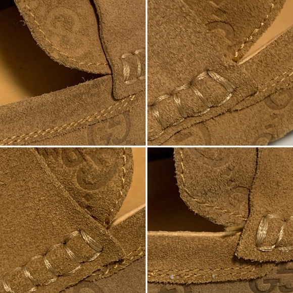 Gucci GG Monogram Guccissima Driving Loafers In Tan | Size EU 41 - Picture 10 of 16